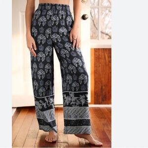 By Anthropologie Embroidered Sleep Top